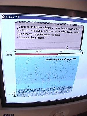 Photo-24 Animations sur la formation des roches sdimentaires (CD-ROM SVT 5me de Bral).