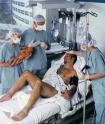 accouchement d'une femme